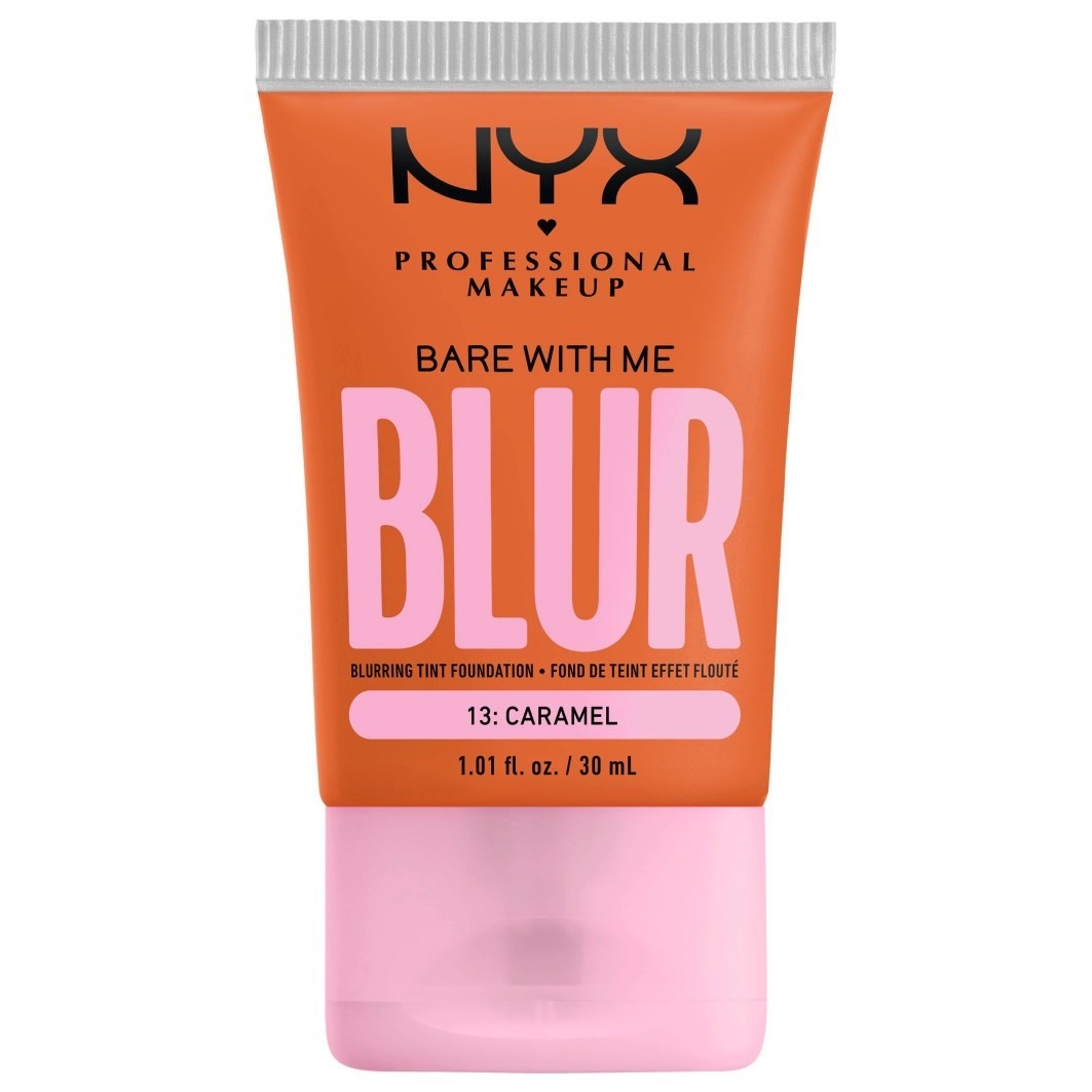 

Тональный крем для лица bare with me blur skin tint Nyx Professional Makeup, light caramel, объем 30 мл
