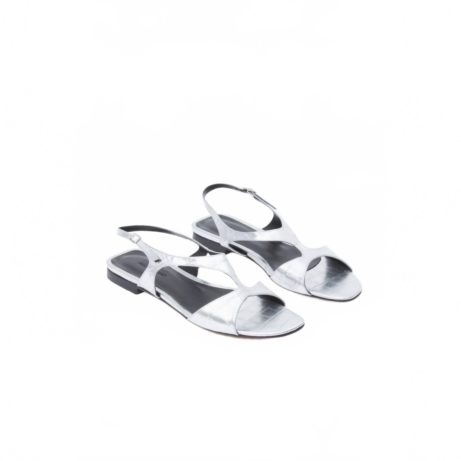 Women's Mursell Flat Sandal In Silver RACHEL COMEY