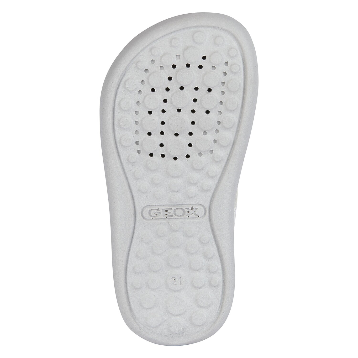 

Белые стеганые сандалии Lightfloppy Geox, белый