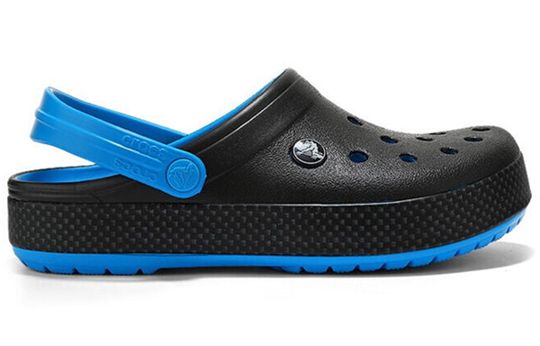Сандалии wear-resistant lightweight cozy sports black blue sandals 'black blue' Crocs, черный — фото 2