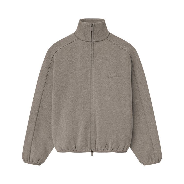 

Спортивная куртка Fear of God Essentials Modern Fleece Track Jacket With Piping, Homestead Heather