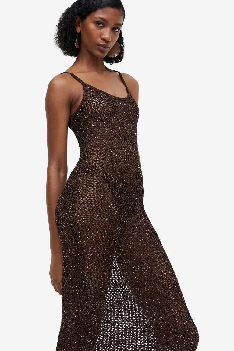 

Платье крючком H&M, бордовый, Красный, Платье крючком H&M, бордовый