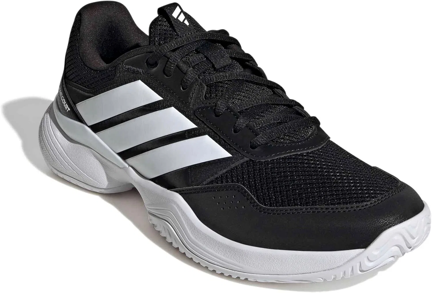 Кроссовки теннисные adidas, Black/White — фото 4