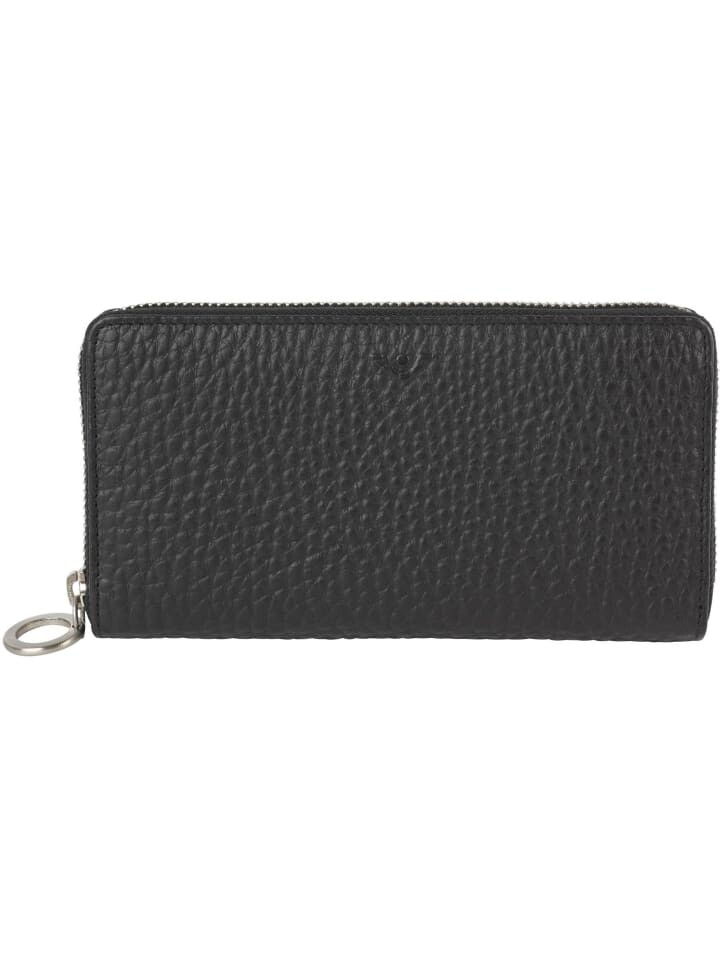 

Кошелек VLD VOi Leather Design Hirsch Amy Leder 18 cm, черный