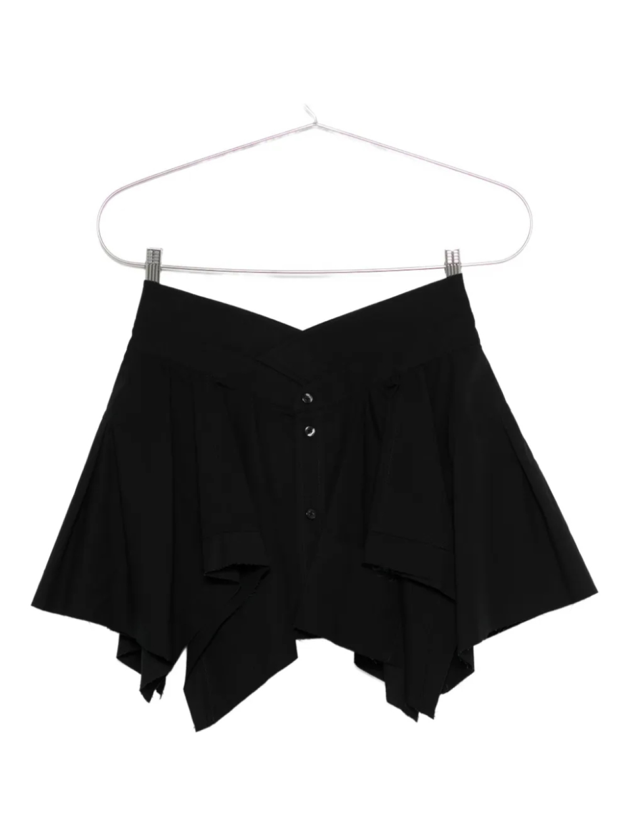 

Асимметричная юбка Alexander Wang, черный