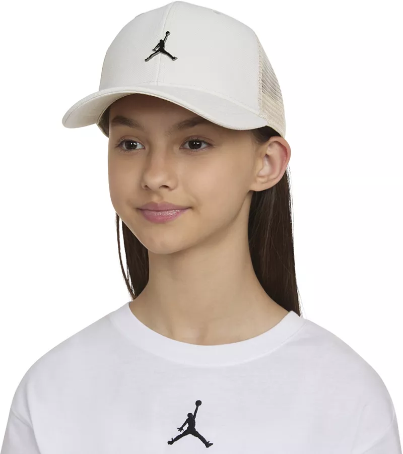 

Детская металлическая кепка Jumpman Trucker Jordan, цвет Legend Lt Brown