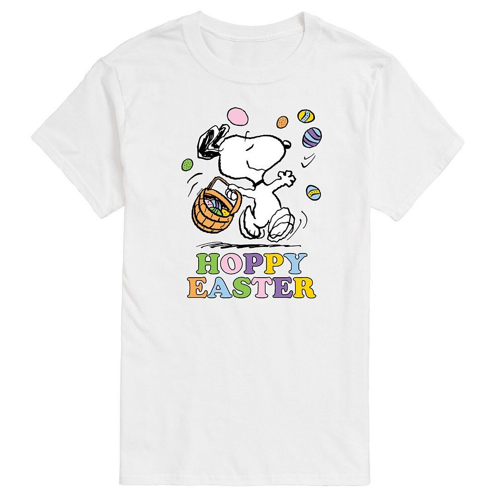 

Мужская футболка с пасхальным рисунком арахиса и хмеля Licensed Character, белый