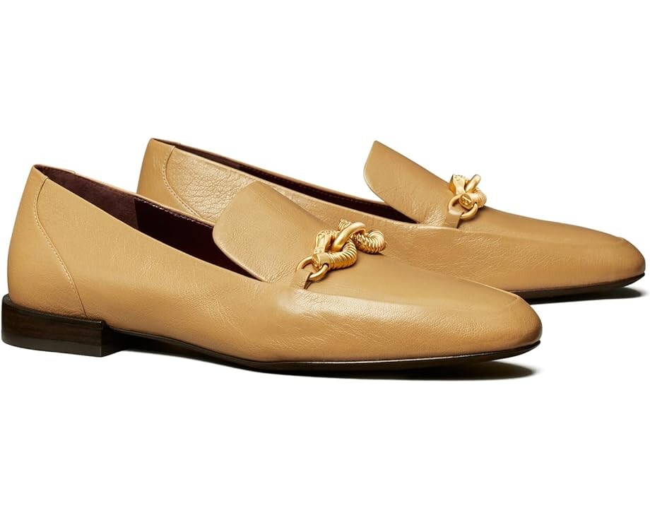 

Лоферы Tory Burch Jessa Loafer, цвет Ginger Shortbread/Gold