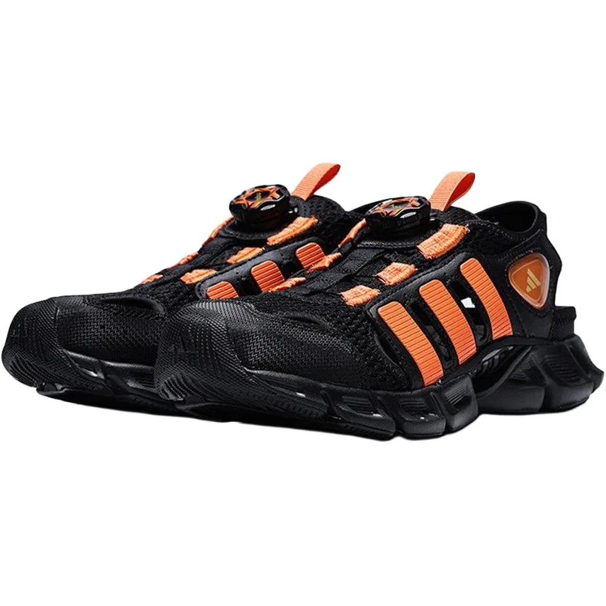 Детские сандалии Climacool Low top, черный/оранжевый Adidas, Black Orange — фото 4