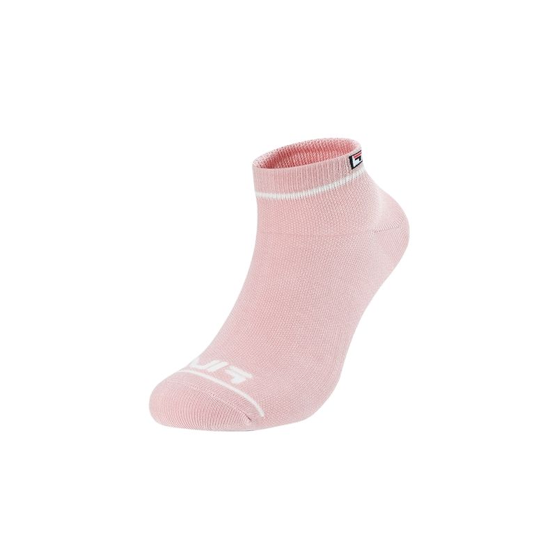 

FILA Женские носки щиколотка 1 упаковка белый каменный розовый