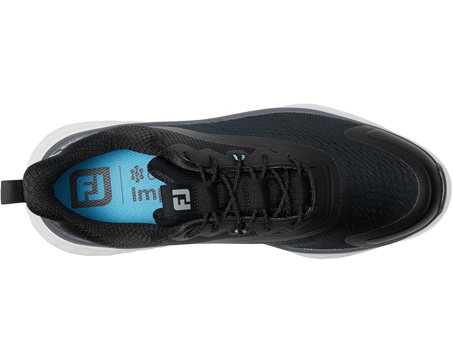 Кроссовки FootJoy FJ Quantum Golf Shoes, цвет Black/Black/White — фото 2