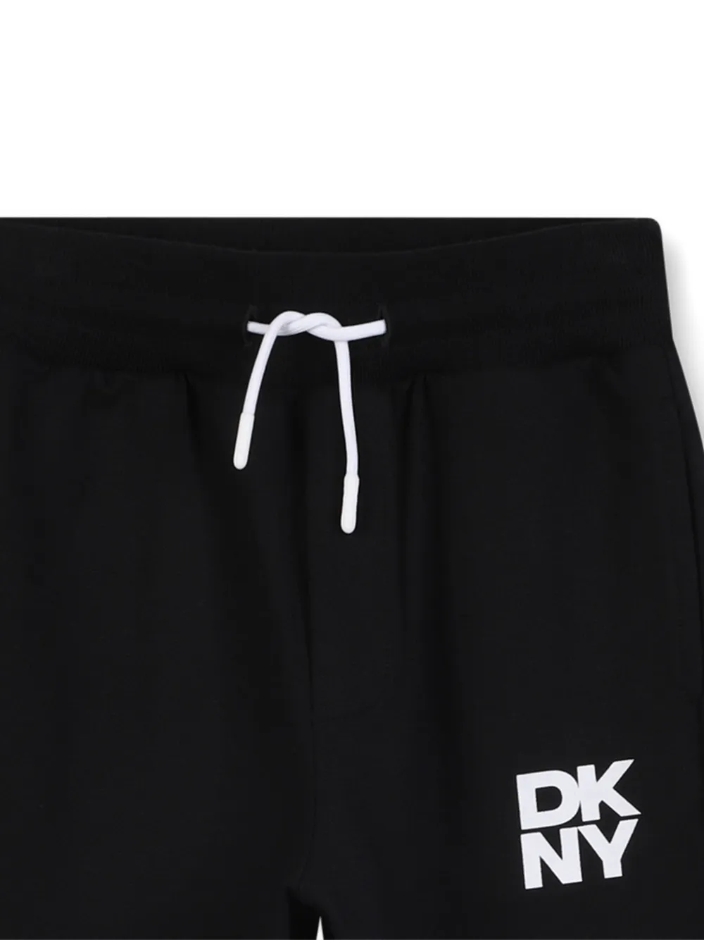 Спортивные брюки с логотипом Dkny Kids, черный — фото 3