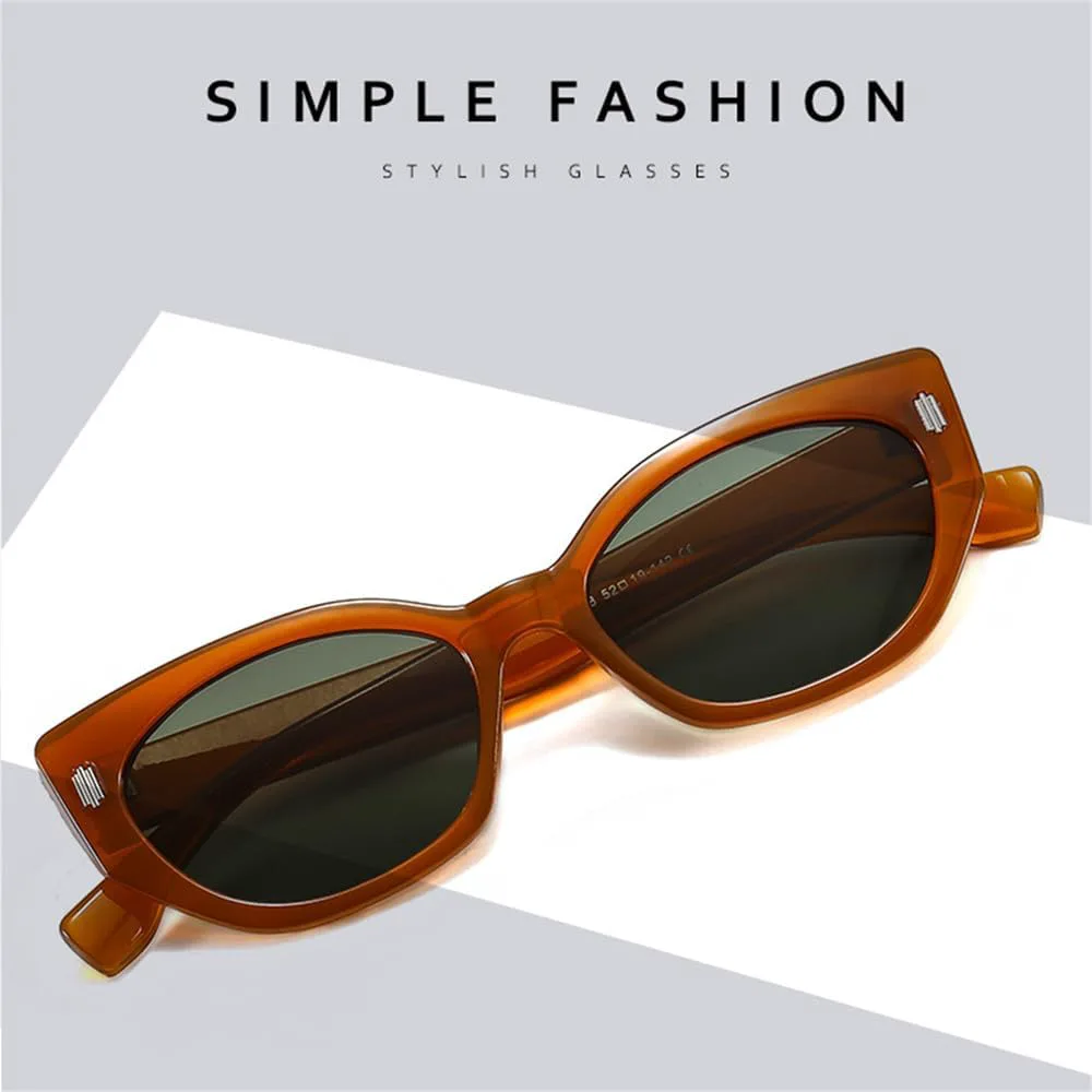 

Солнцезащитные очки в стиле ретро для женщин и мужчин, винтажные солнцезащитные очки с защитой от УФ-излучения UV400 для вечеринок на открытом воздухе HCPIHF, 4