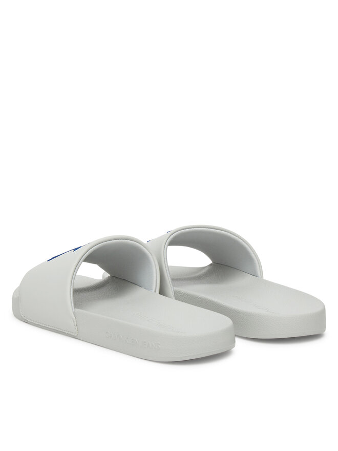Мюли Slide Jelly Mono Pu YM0YM01281 Calvin Klein Jeans, серый — фото 3