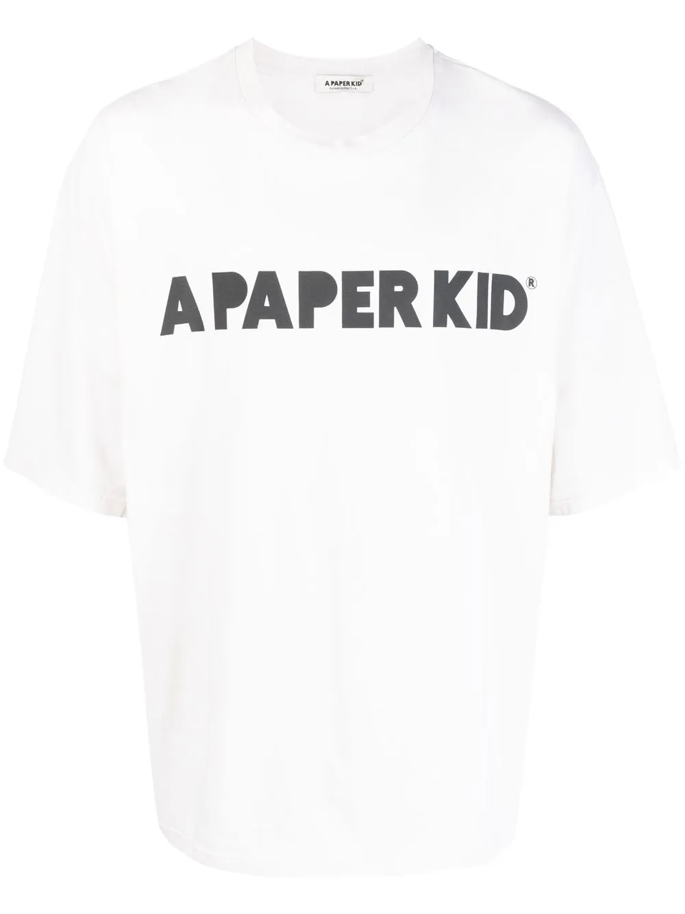 

Футболка с логотипом A PAPER KID, нейтральный