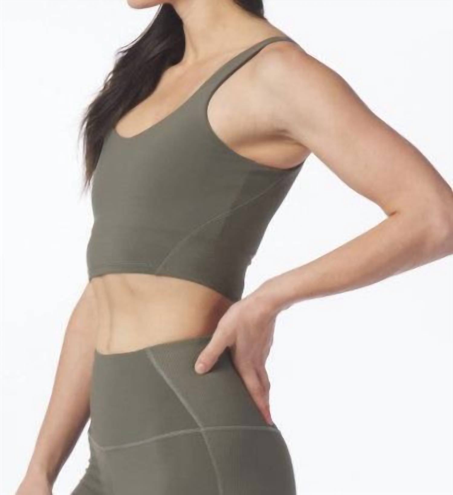 

Бюстгальтер Tone Up цвета папоротника glyder, цвет fern