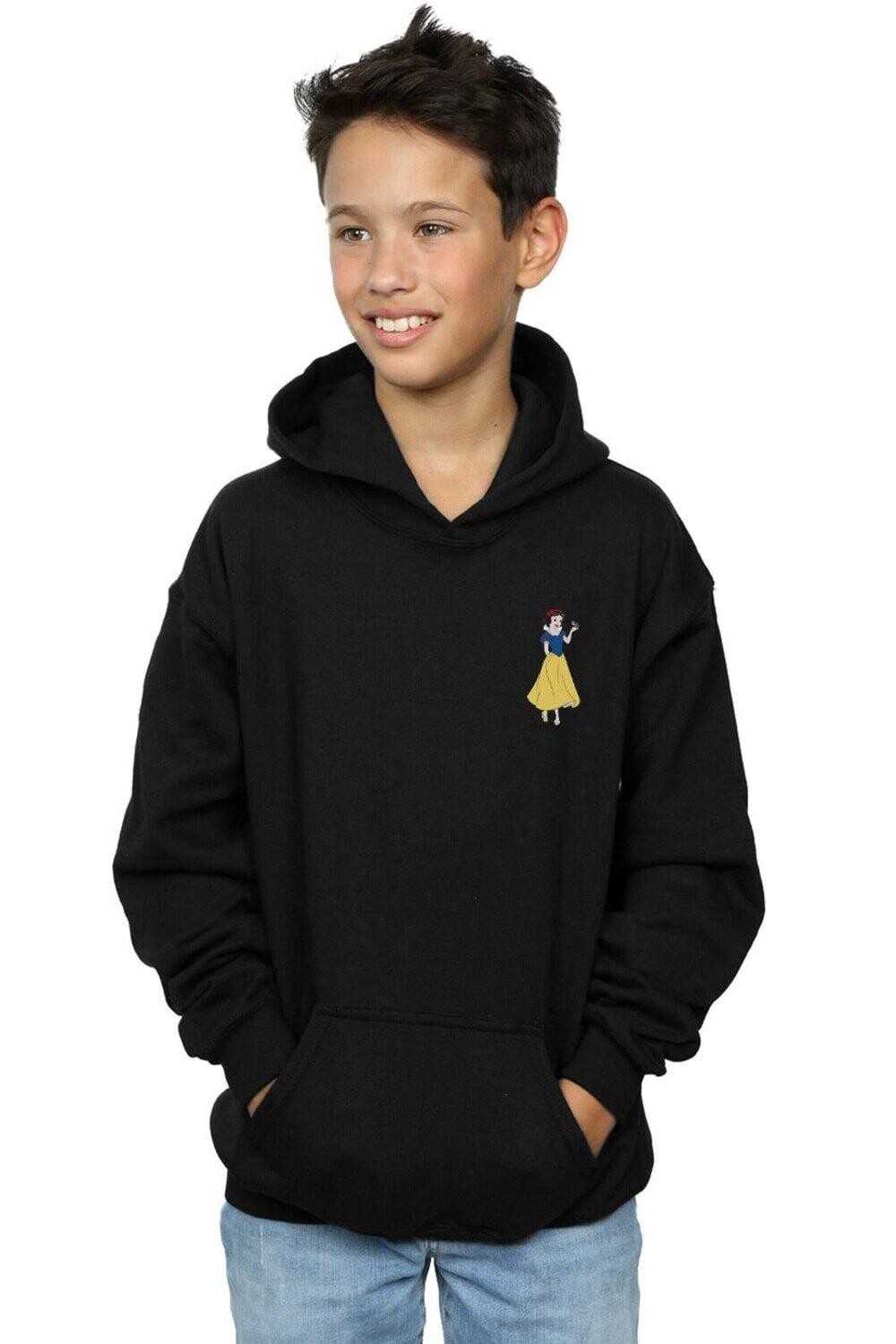 

Белоснежное худи на груди Disney Princess, черный