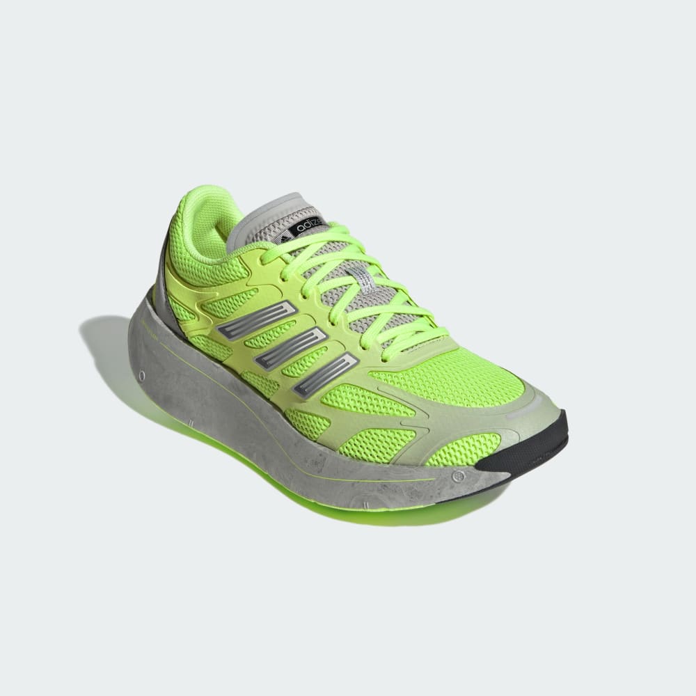 Кроссовки на платформе Adidas Adizero Aruku Shoes, цвет Signal Green/Grey Two/Core Black — фото 4