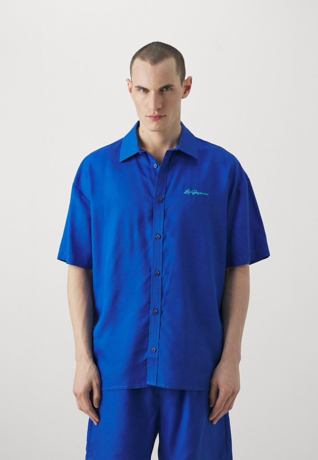 

Рубашка SHORT SLEEVE UNISEX Les Benjamins, синий