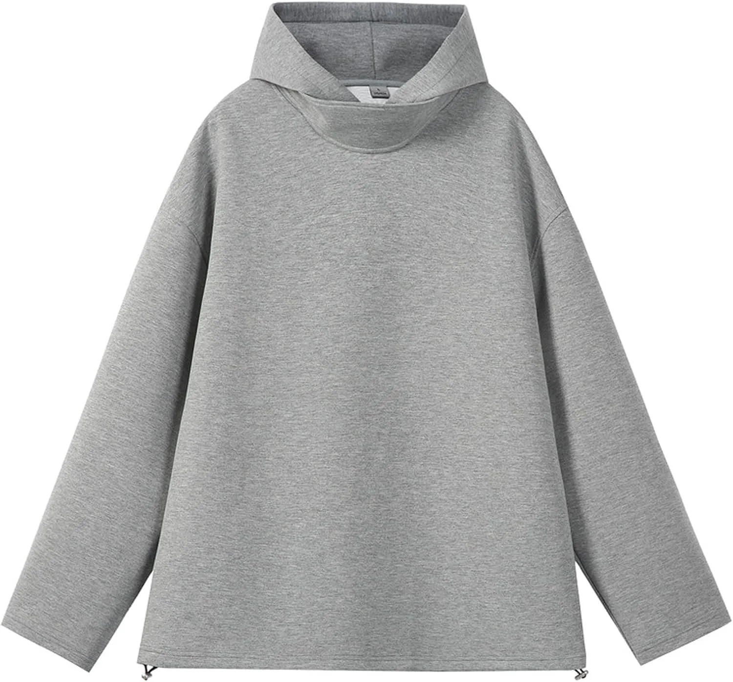 

Оверсайз худи для мужчин с длинным рукавом и дроп-плечом