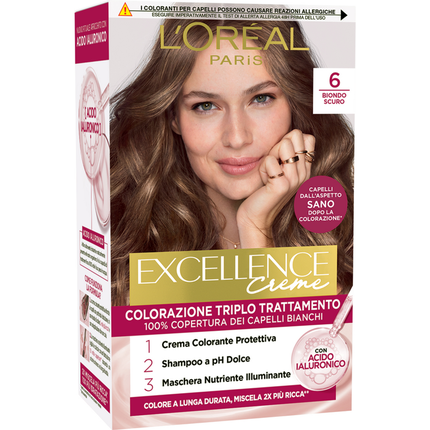 

L'Oreal Excellence 6 Темно-русый C6x20 L'Oréal