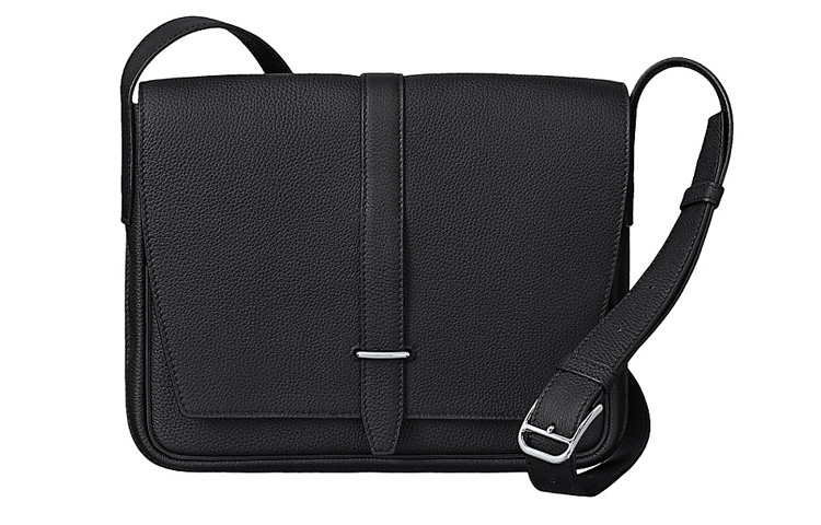 

HERMES Сумка-мессенджер Steve Light Junior Togo из телячьей кожи