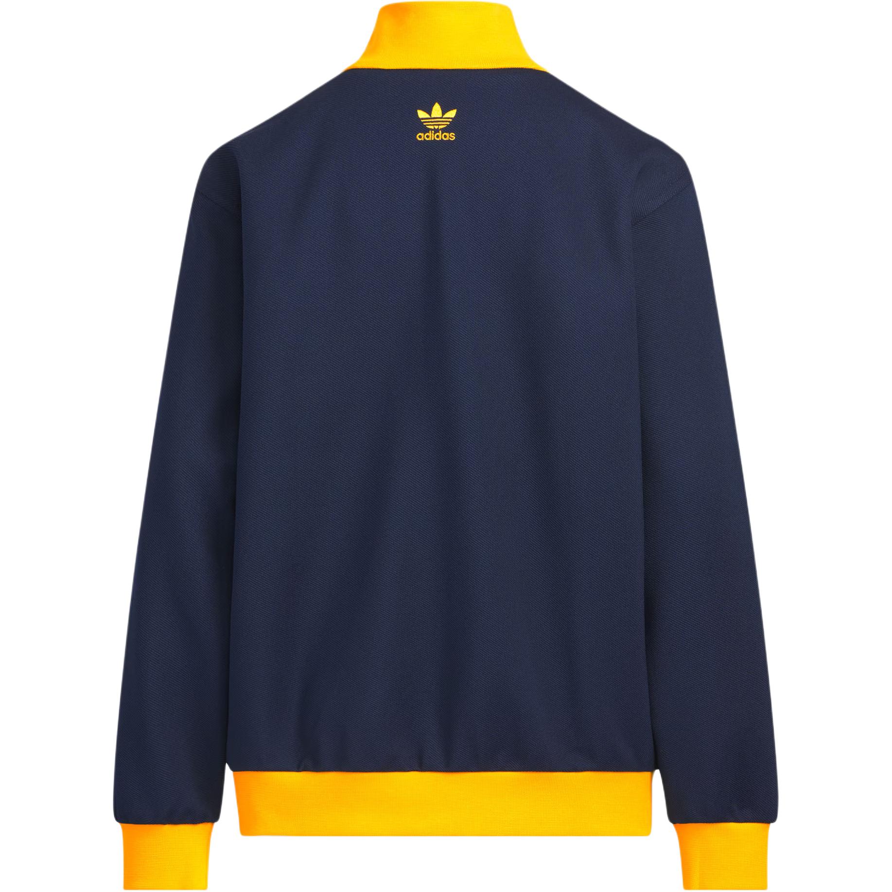 Adidas Originals Куртка JK KN JKT темный индиго/темный желтый kids' — фото 3