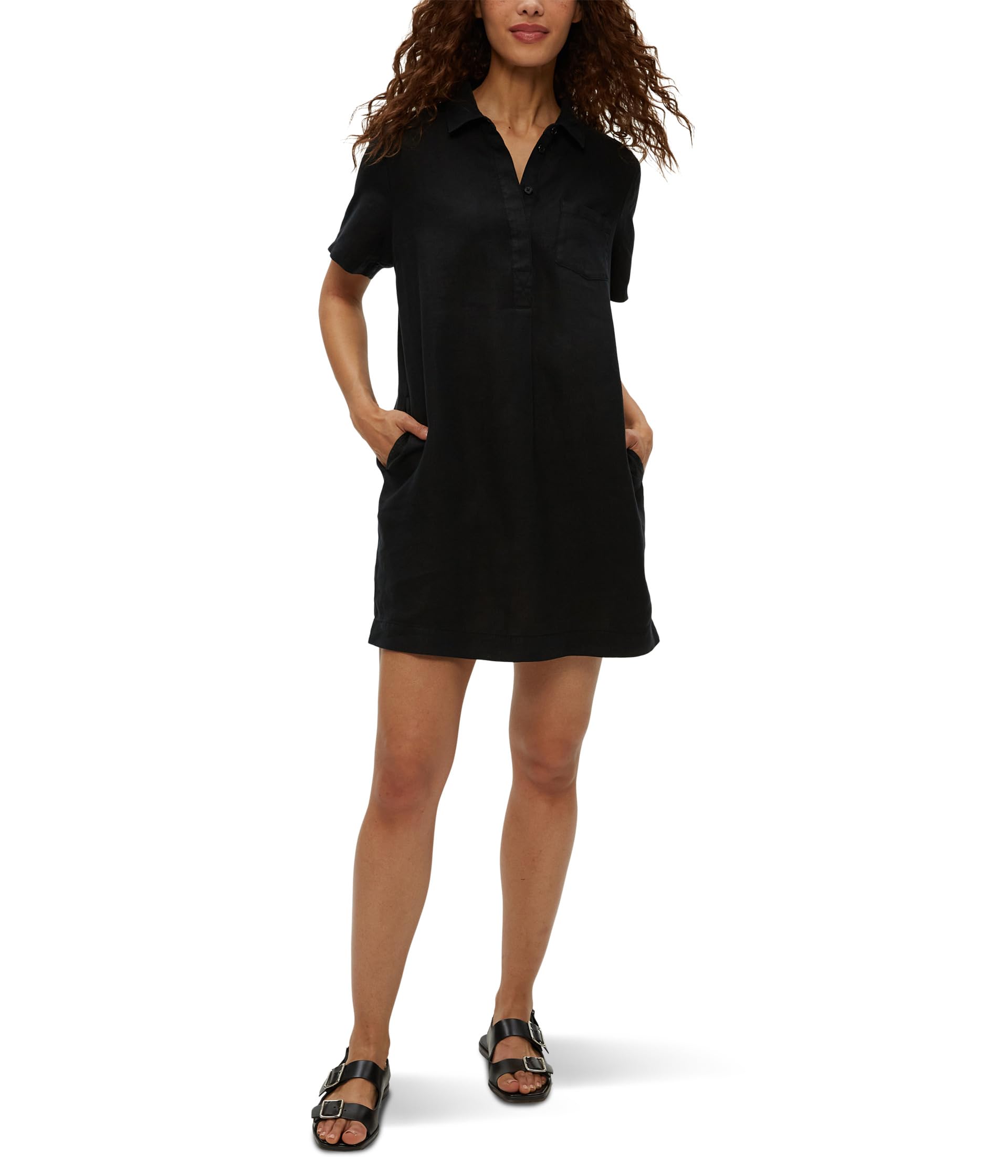 

Платье Michael Stars Ola Utility Dress, черный