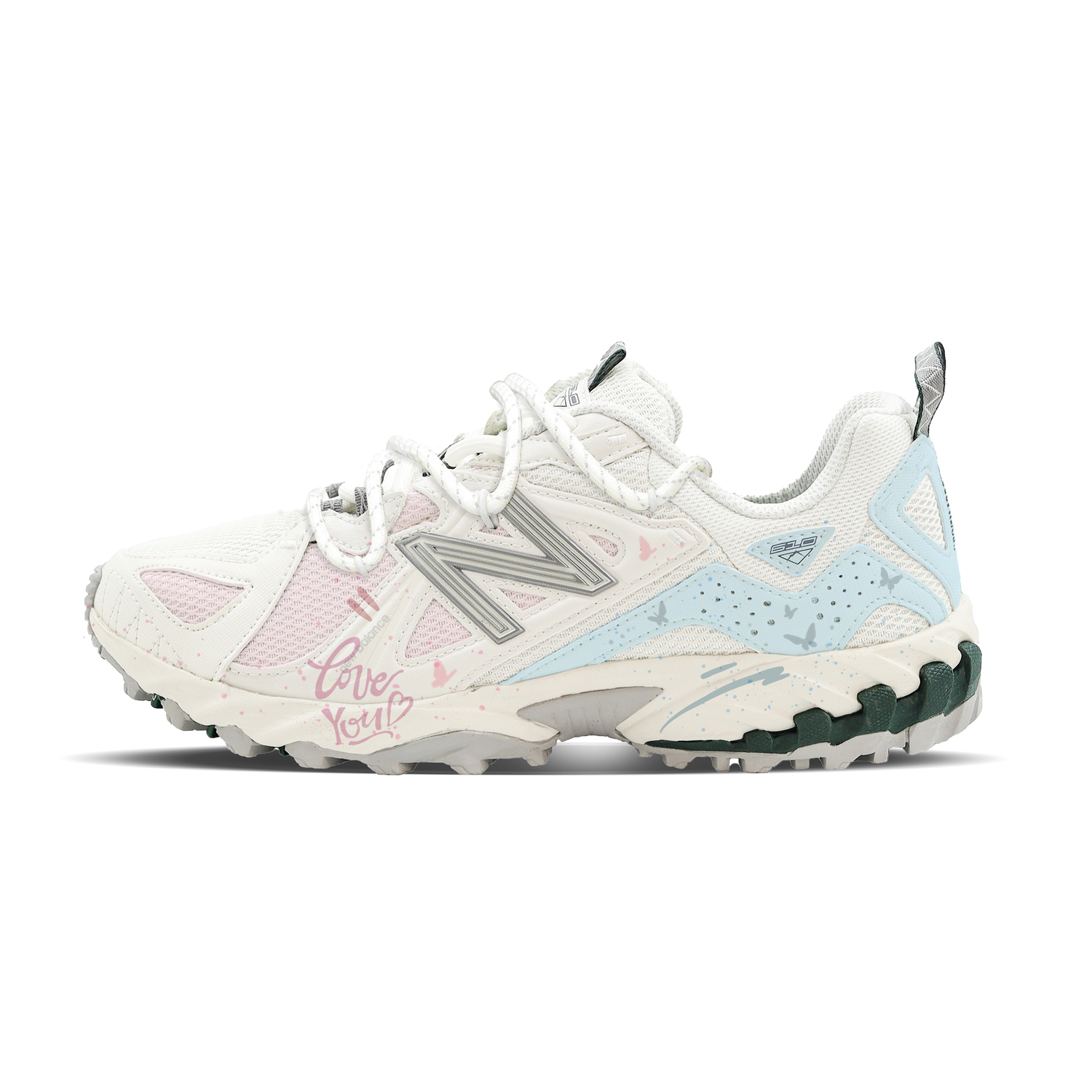 

New Balance 610T облачные водные струи амортизация низкие кроссовки унисекс pink blue