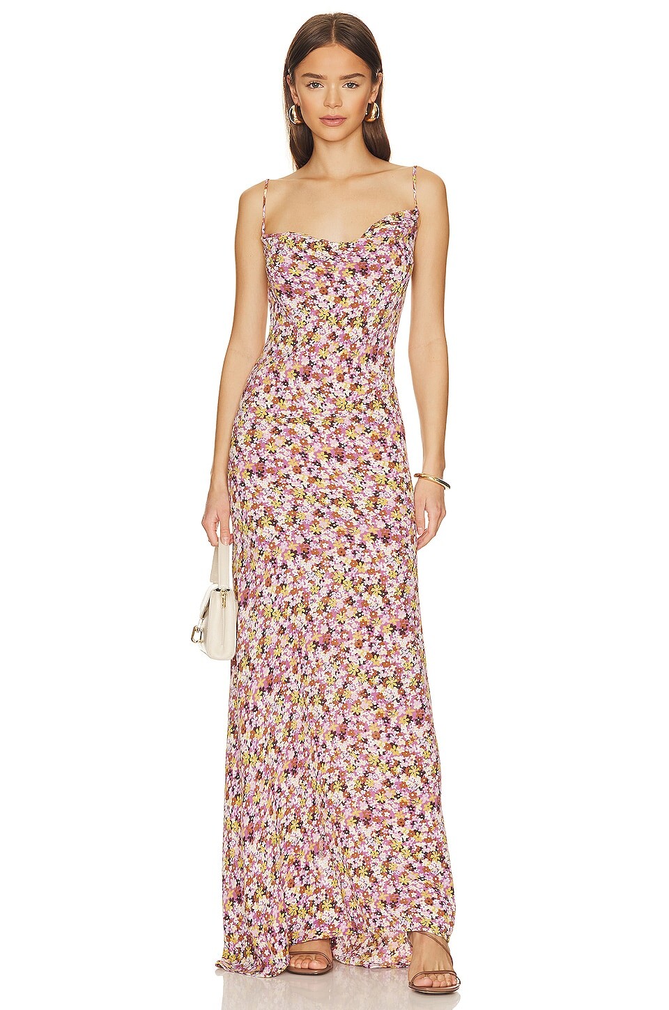 

Платье миди FAITHFULL THE BRAND Lusia, цвет Cala Nika Floral
