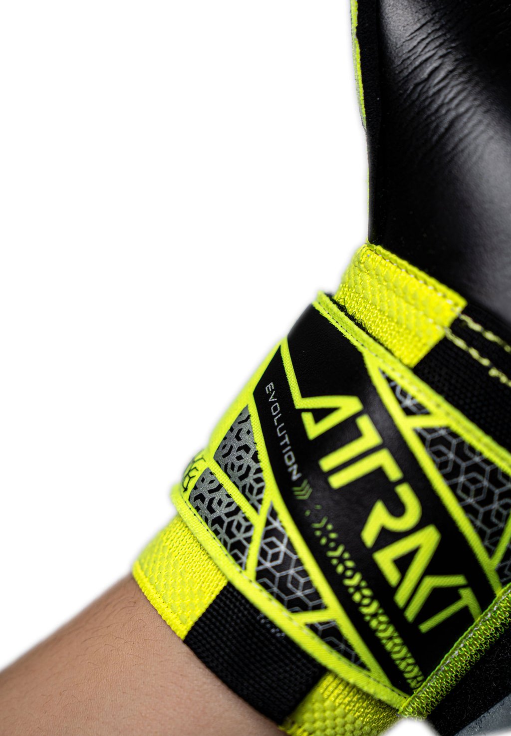 

Вратарские перчатки ATTRAKT EVOLUTION Reusch, желтый