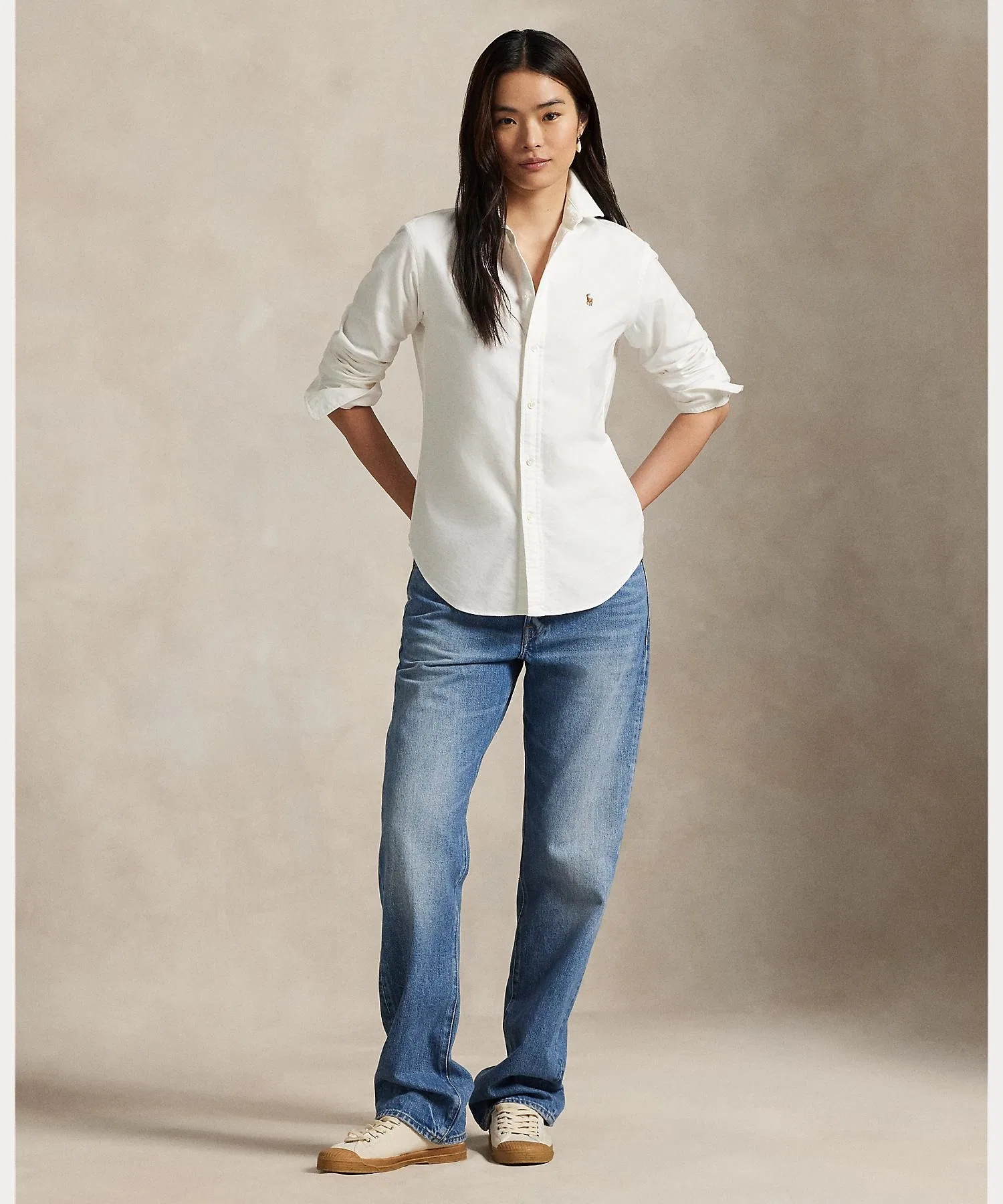 Женская рубашка POLO RALPH LAUREN Classic Fit — фото 3