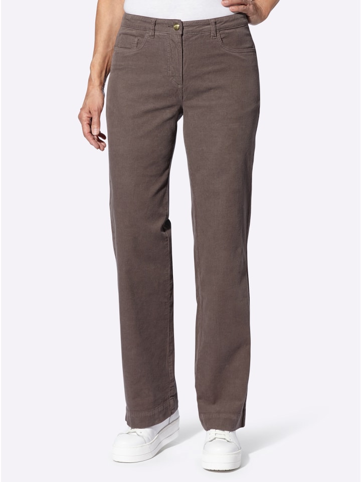 

WITT WEIDEN Вельветовые брюки темно-бежевого цвета