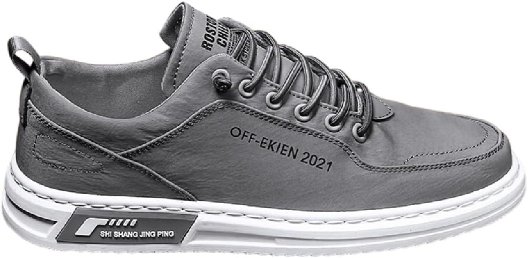 

Мужские легкие повседневные кроссовки в корейском стиле, дышащие с мягкой подошвой, повседневные шнурованные кроссовки из холщовой ткани Lexamen, серый