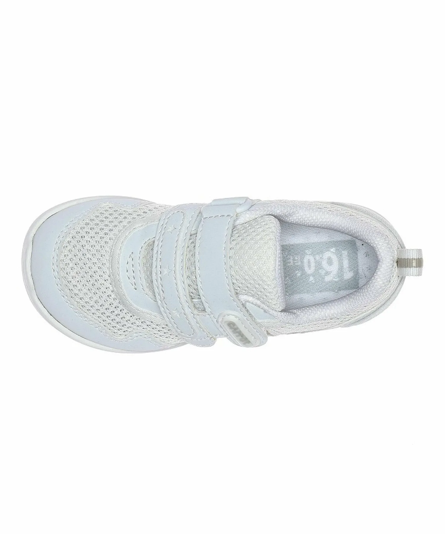 Кроссовки Детская быстросохнущая ткань MoonStar CR C2350 белого цвета Carrot, white — фото 3