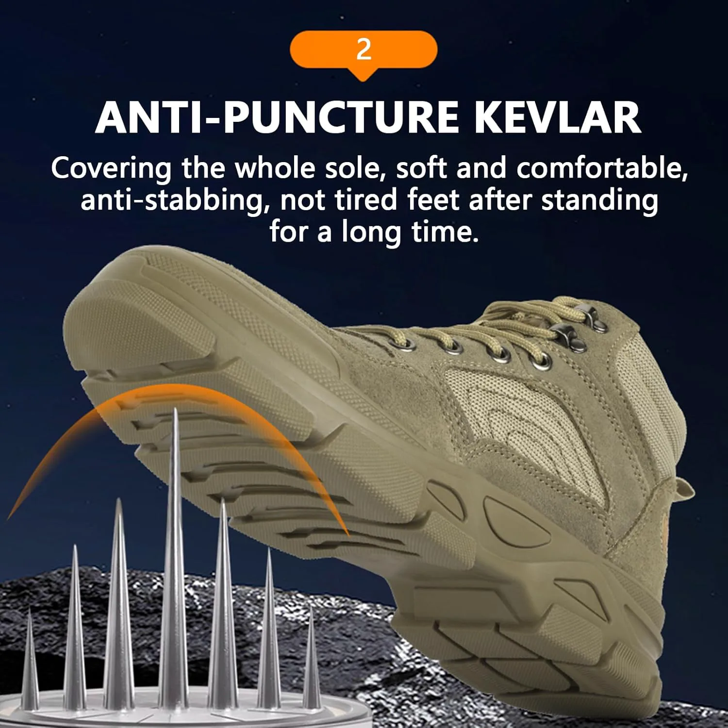 

Кроссовки с металлическим носком для мужчин и женщин, защитная обувь, легкие рабочие ботинки, противоскользящие промышленные защитные композитные ботинки AUXDIQ