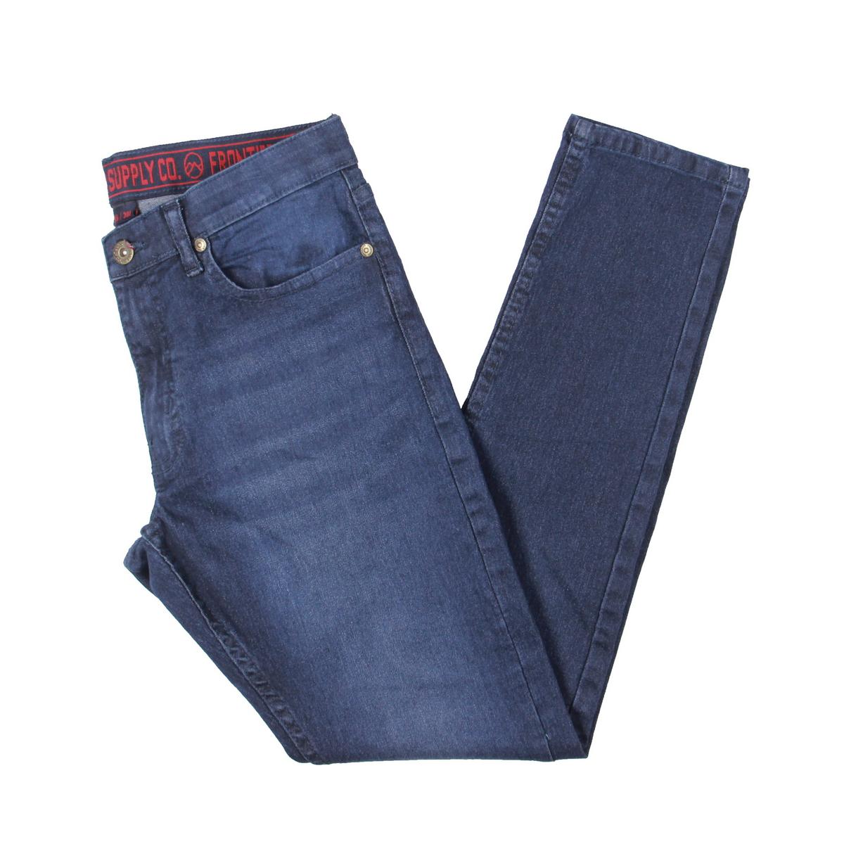 

Женские джинсы Bootcut средней посадки из денима Frontier Supply Co., темно-синий