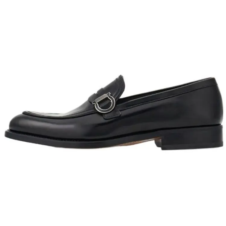 

Туфли Ferragamo Gancini мужские черные
