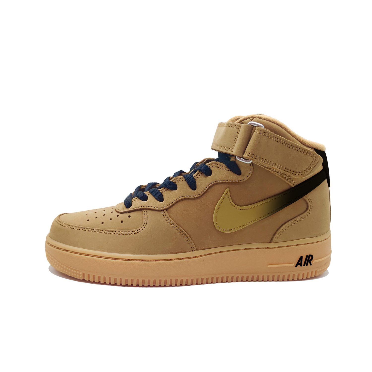 

Nike Air Force 1 Air Force 1, термостойкие кроссовки для скейтбординга Mid top с защитой от истирания, унисекс, коричневый