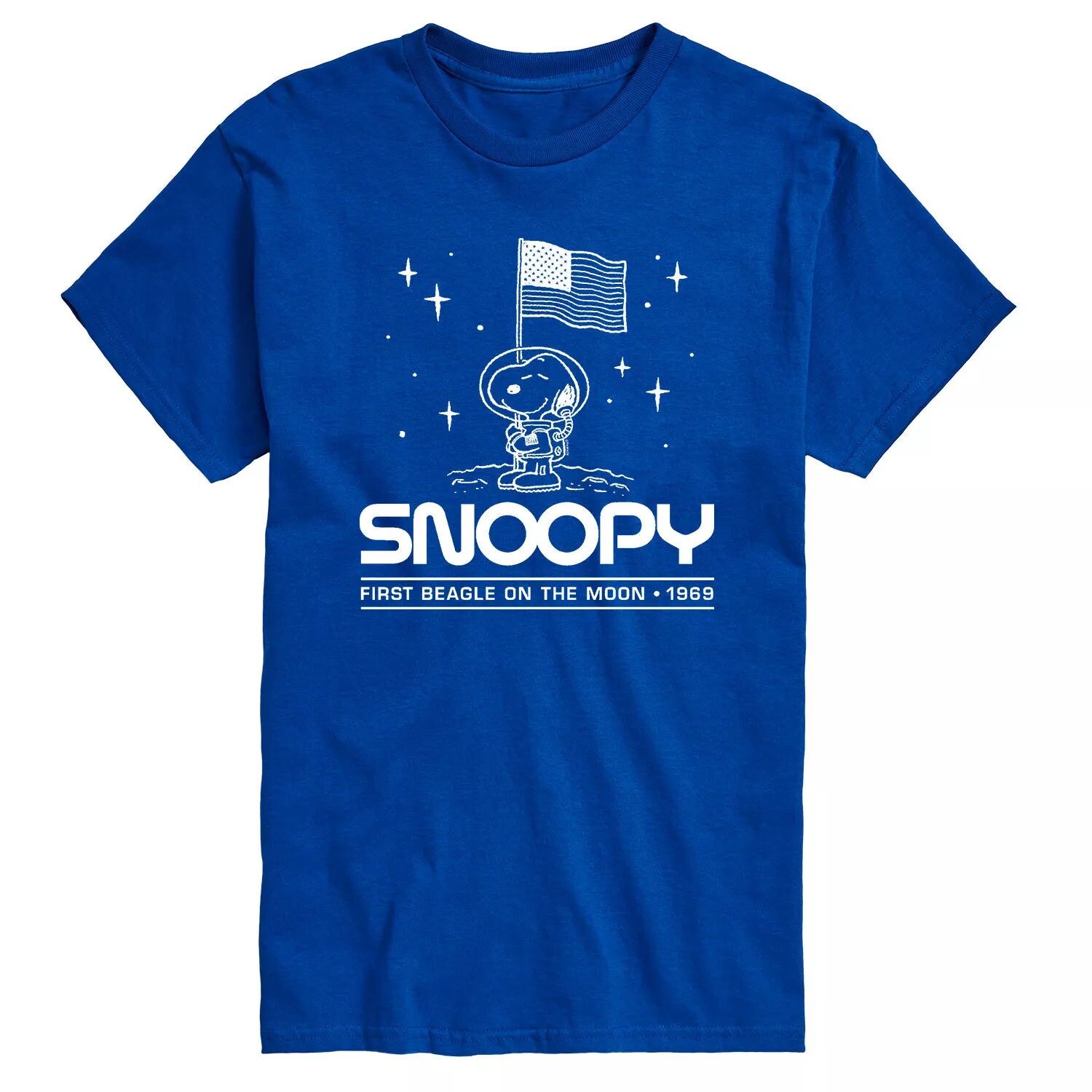 

Мужская футболка Peanuts First Beagle In Space Licensed Character