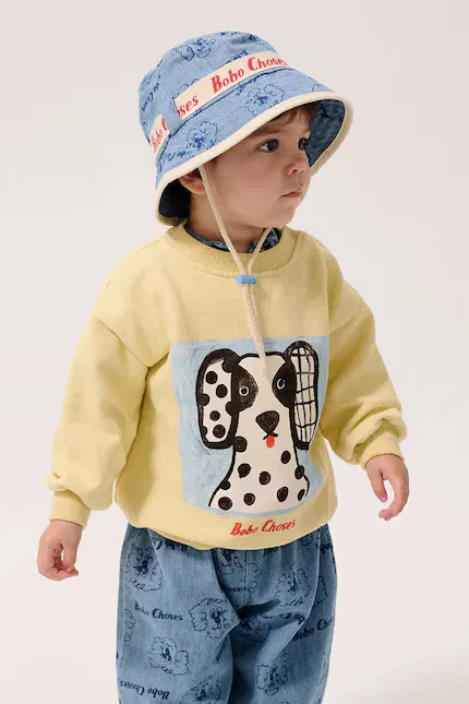 Свитшот детский Van Dog Bobo Choses, желтый
