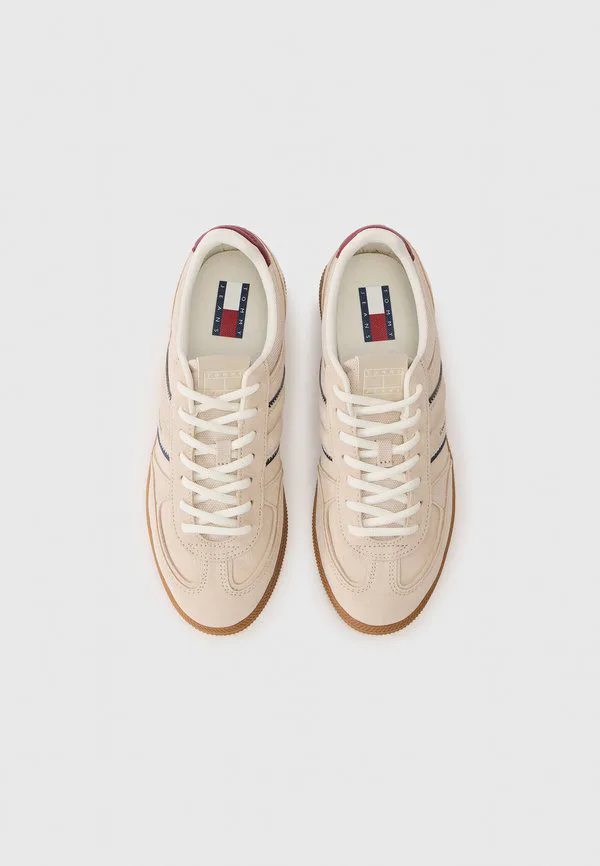 Кроссовки с логотипом greenwich из замши Tommy Jeans, Gulf Sand — фото 4
