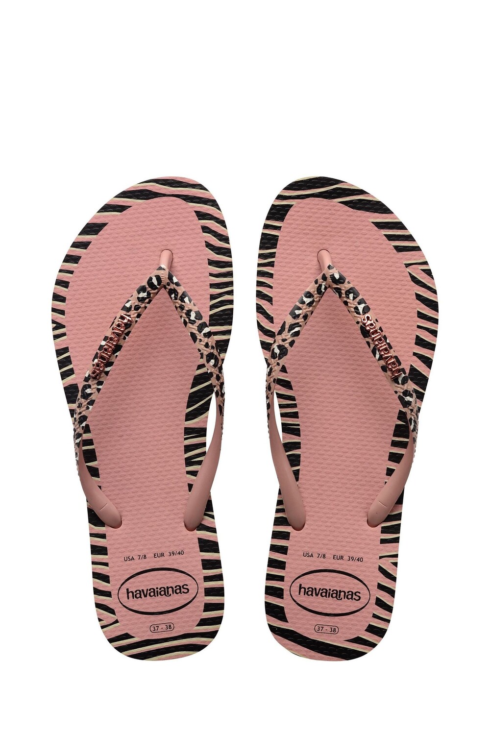 

Сандалии Slim's Fashion с анималистическим принтом Havaianas