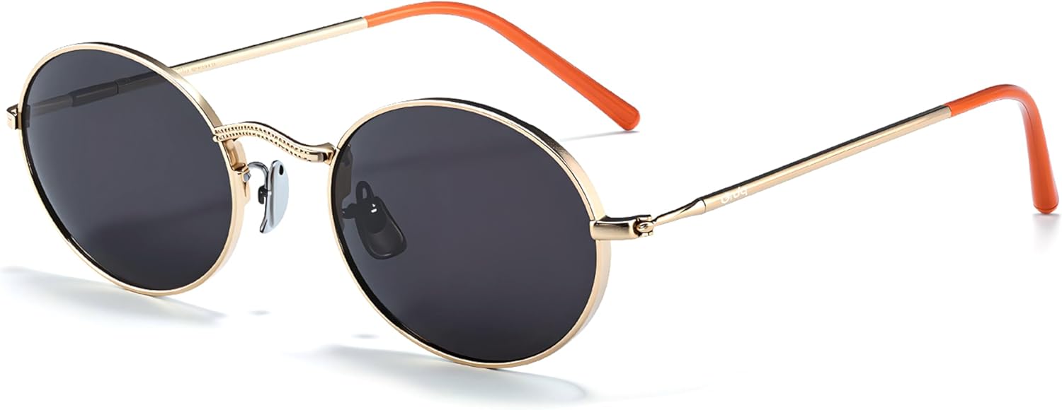 

Поляризованные солнцезащитные очки с защитой UV400, антибликовым покрытием, модные, для женщин, легкая титановая оправа, для вождения и покупок GRDQ, 3（golden Frame/Black-gray Lenses）