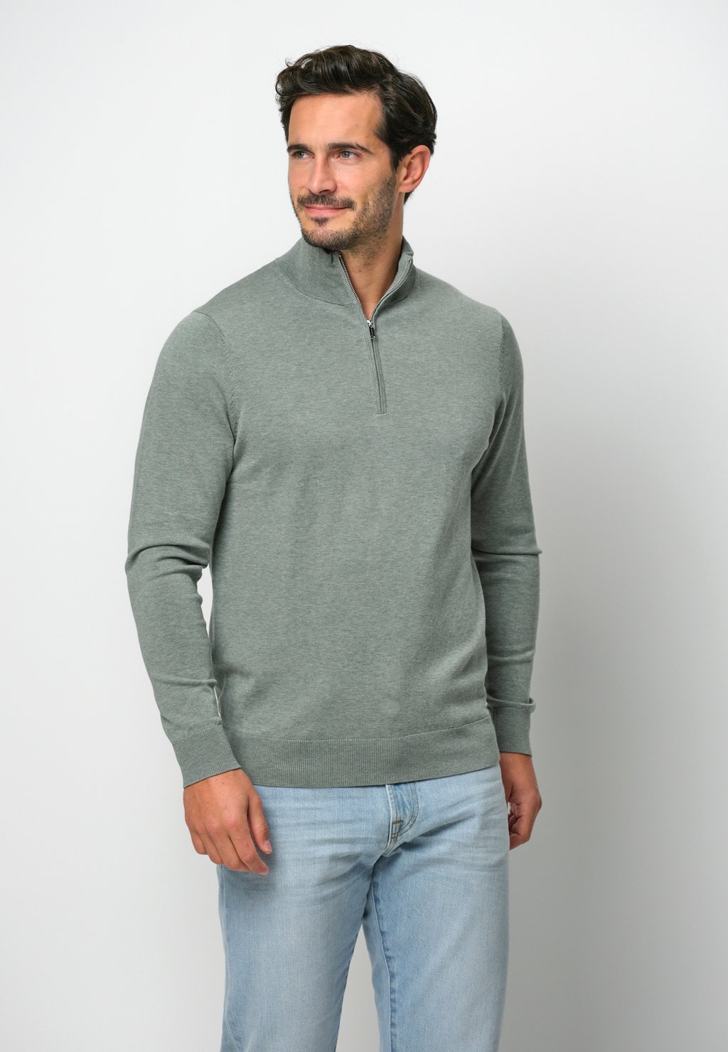 

Джемпер 1/2 ZIP PROFUOMO, зеленый