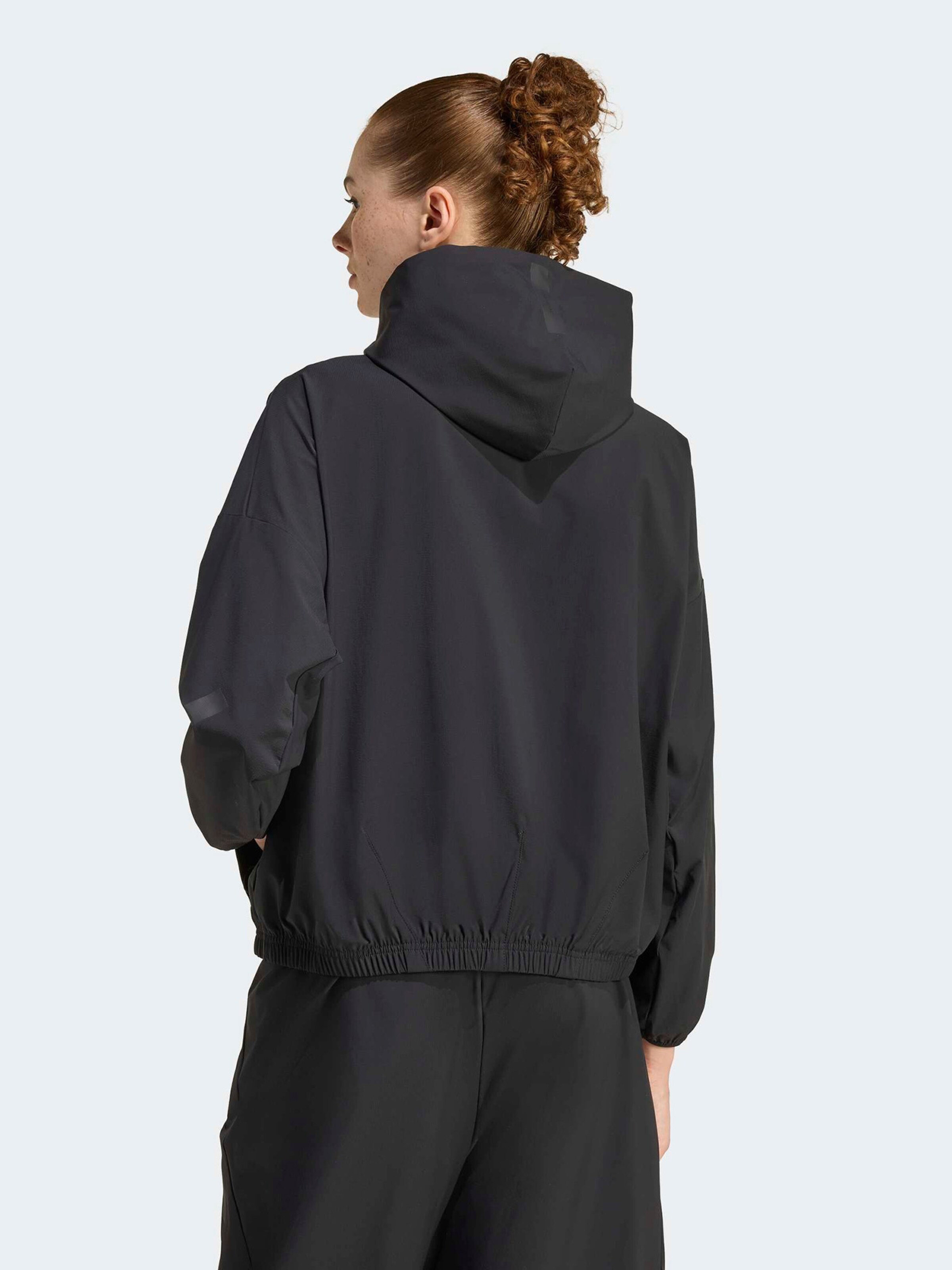 Adidas Sportswear Спортивная куртка 'Z.N.E.' в черном цвете — фото 3