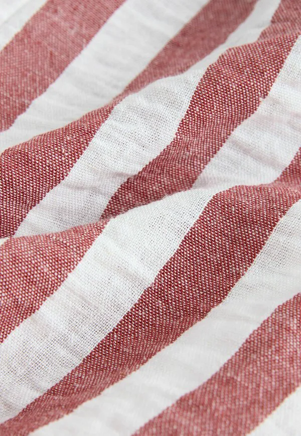 Плавки-Шорты стандартного кроя, надеваются через голову. Next, Rust Ecru Stripe — фото 3
