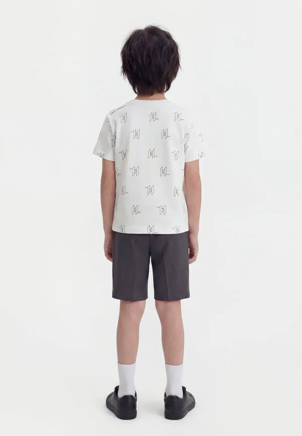 Футболка унисекс с принтом Karl Lagerfeld Kids, White — фото 2