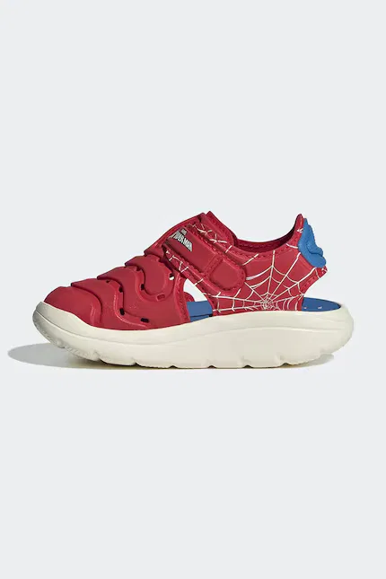 Сандалии детские водные Spider-Man Adidas, розовый — фото 4