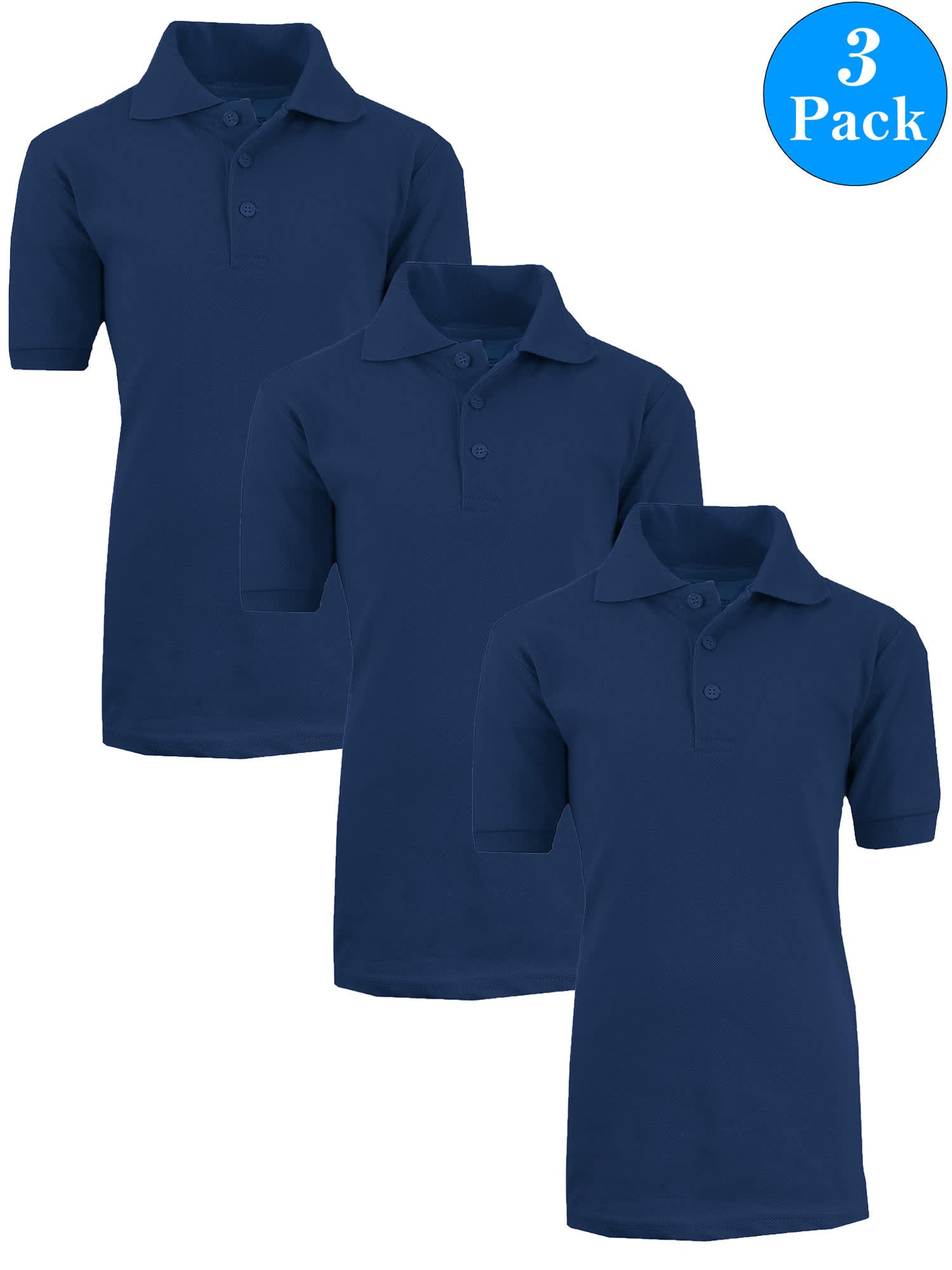 

Школьная форма Galaxy by Harvic для мальчиков Polo-3 Pack Galaxy By Harvic, темно-синий